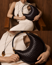 Load image into Gallery viewer, Serena Woven Hobo Bag