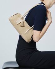 Load image into Gallery viewer, Mila Suede Sausage Bag