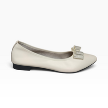 Load image into Gallery viewer, Mira Studded Bow Flats