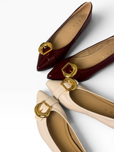 Load image into Gallery viewer, Lucille Buckle Flats