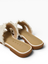 Load image into Gallery viewer, Colette Denim Slides