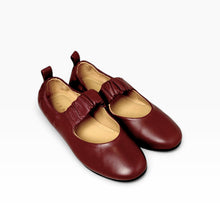 Load image into Gallery viewer, Rose Scrunchie Mary Janes
