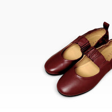 Load image into Gallery viewer, Rose Scrunchie Mary Janes