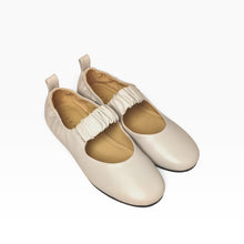 Load image into Gallery viewer, Rose Scrunchie Mary Janes