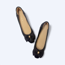 Load image into Gallery viewer, Renee Pleated Ribbon Hidden Wedge