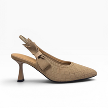 Load image into Gallery viewer, Louise Bow Slingbacks