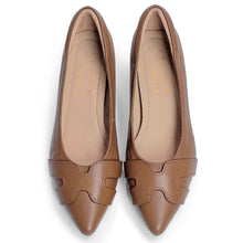 Load image into Gallery viewer, Hena heels with H leather design