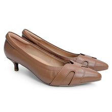 Load image into Gallery viewer, Hena heels with H leather design