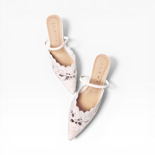 Load image into Gallery viewer, Luna Lace Heels (2 way backstrap)