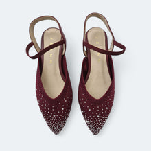 Load image into Gallery viewer, Starlit Wine Flats