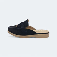 Load image into Gallery viewer, Carol Suede Leather Mules Flats