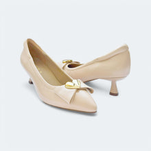 Load image into Gallery viewer, Agatha Leather Heel