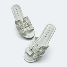 Load image into Gallery viewer, Clara Weave Wedge Sandal