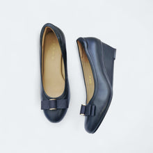 Load image into Gallery viewer, Emilie Lambskin Leather High Wedges