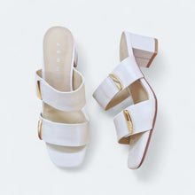 Load image into Gallery viewer, Soleil Low Heel Sandals