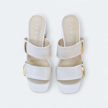Load image into Gallery viewer, Soleil Low Heel Sandals