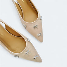 Load image into Gallery viewer, Charlie Ribbon Low Heels