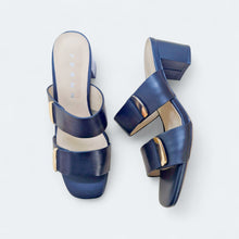 Load image into Gallery viewer, Soleil Low Heel Sandals