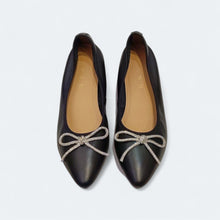 Load image into Gallery viewer, Huda Metallic Flats