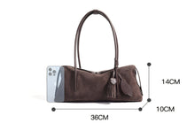 Load image into Gallery viewer, Mila Suede Sausage Bag