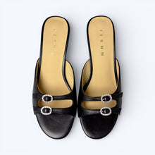 Load image into Gallery viewer, Pearle Low Heel Sandals