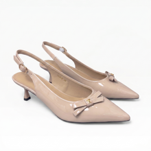 Load image into Gallery viewer, Veron Patent Slingback Heels
