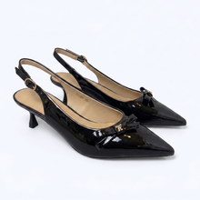 Load image into Gallery viewer, Veron Patent Slingback Heels