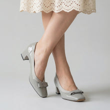 Load image into Gallery viewer, Kris Square Patent Pumps