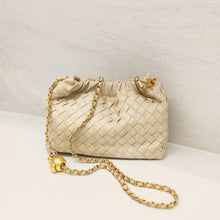 Load image into Gallery viewer, Lumi handwoven with gold chain