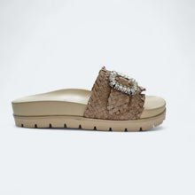 Load image into Gallery viewer, Sirena Handwoven Slide Sandals