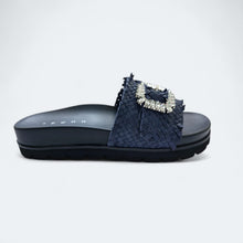 Load image into Gallery viewer, Sirena Handwoven Slide Sandals