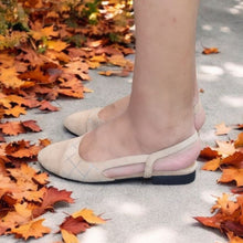 Load image into Gallery viewer, Hyacinth Premium Suede Leather Flats