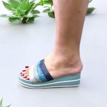 Load image into Gallery viewer, Summer Soni Weave Wedge Sandal