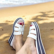 Load image into Gallery viewer, Clara Weave Wedge Sandal