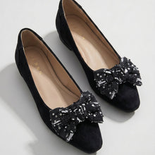 Load image into Gallery viewer, Daphne Sequin Flats