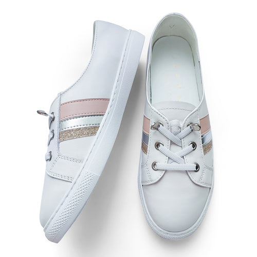 Sophia lambskin lightweight sneakers