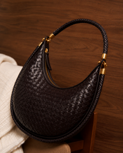 Load image into Gallery viewer, Serena Woven Hobo Bag
