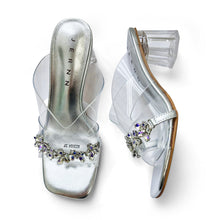 Load image into Gallery viewer, Celestia Transparent Heels
