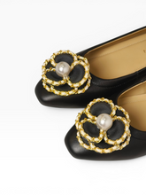 Load image into Gallery viewer, Chiara Floral Flats
