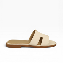 Load image into Gallery viewer, Helena Leather Slides

