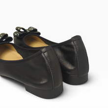 Load image into Gallery viewer, Mira Studded Bow Flats
