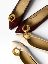 Load image into Gallery viewer, Lucille Buckle Flats
