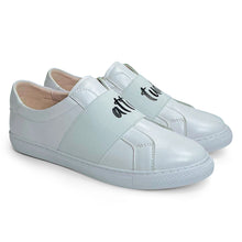 Load image into Gallery viewer, Leather sneakers with elastic - 70039
