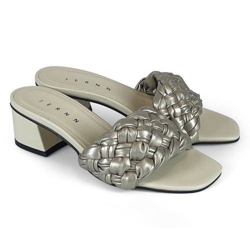 Handwoven soft spongy heels- 21002