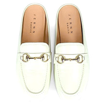 Load image into Gallery viewer, Classic Italian leather loafer mules with horsebit detail
