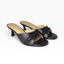 Load image into Gallery viewer, Linda Lace Low Heel Sandals

