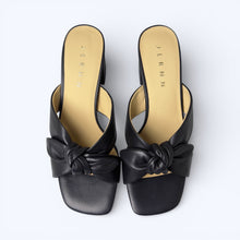 Load image into Gallery viewer, Margot Knotted Low Heel Sandals
