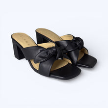 Load image into Gallery viewer, Margot Knotted Low Heel Sandals
