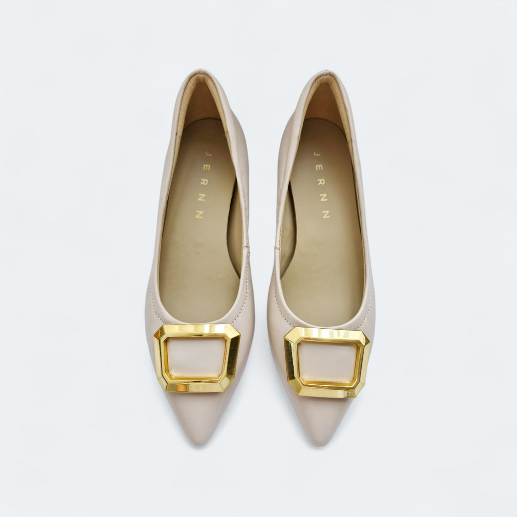 Roxy Leather Low Heel