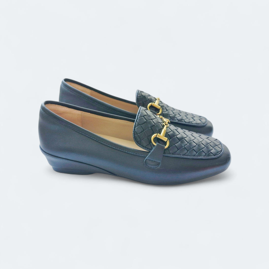 Havanna Lambskin Leather Loafers